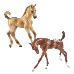 View Item Breyer Classics 619 Colourful Foals - Appaloosa & Quarter Horse